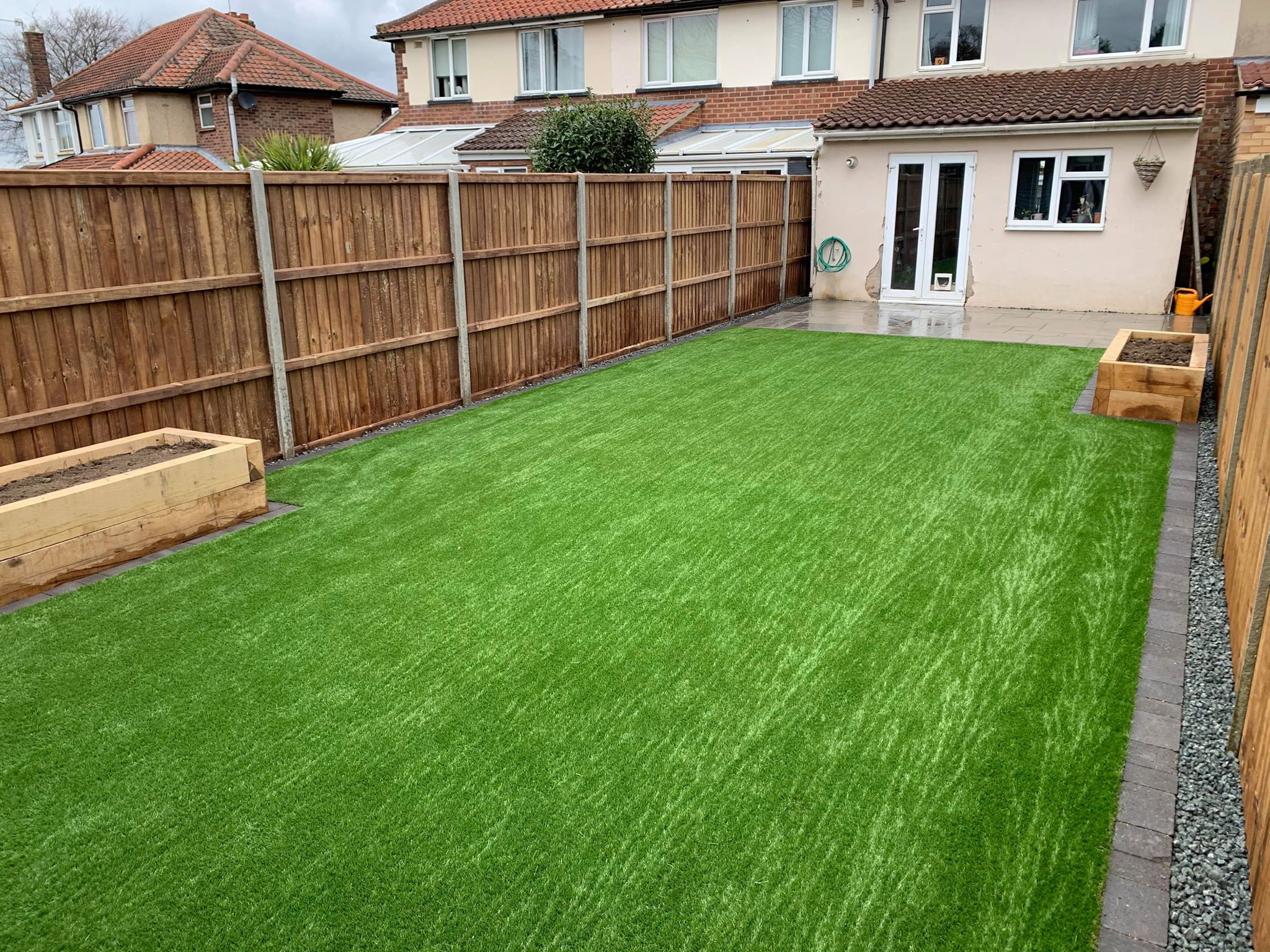 Terrace Build - Norwich | JH Landscaping